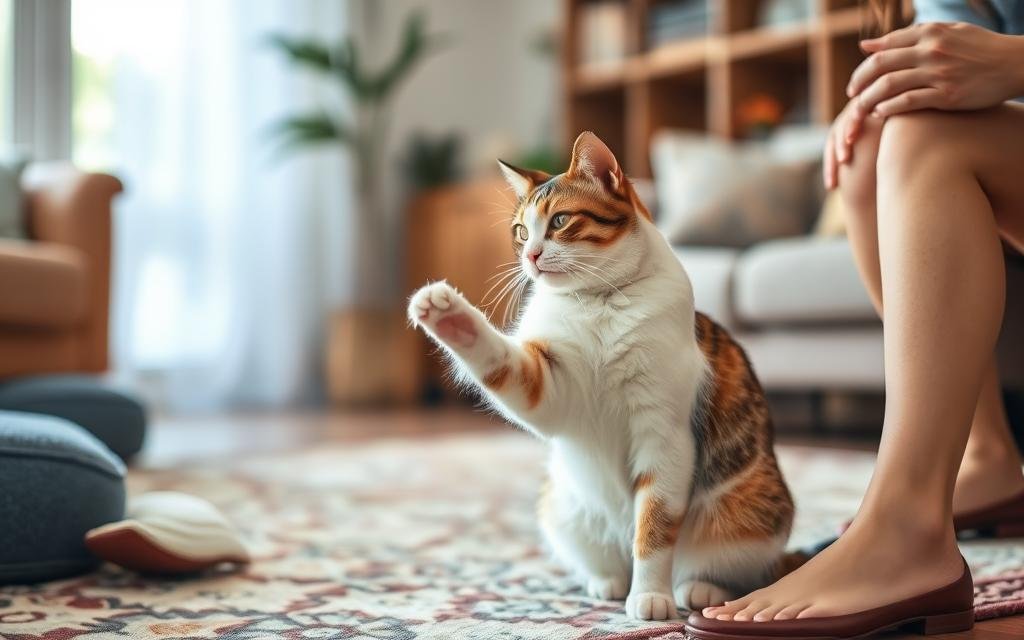 cat behavior training
