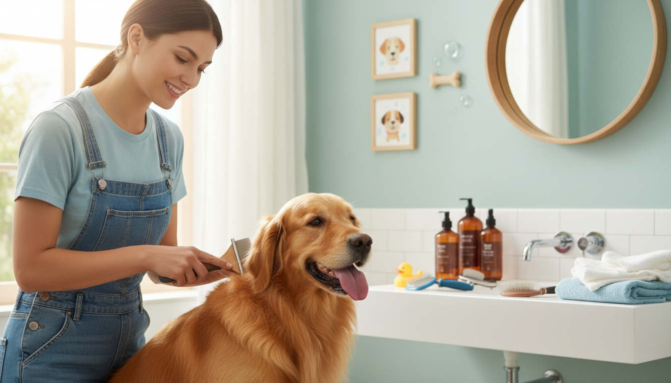 how to groom your dog at home for beginners step by step