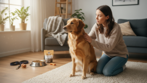 why is my dog not eating but acting normal what to do